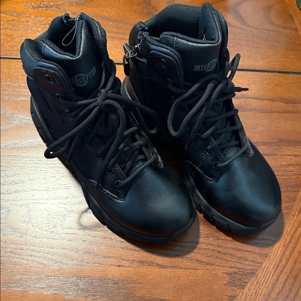 Interceptor Women's Black Combat Boots